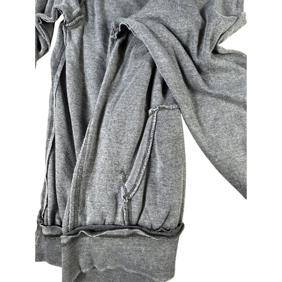 Jax Beach Florida Vineyard Crew Sweatshirt Grey Sz Large Long Sleeve Distressed - Picture 8 of 8